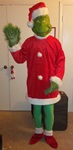 Grouchy Green Santa